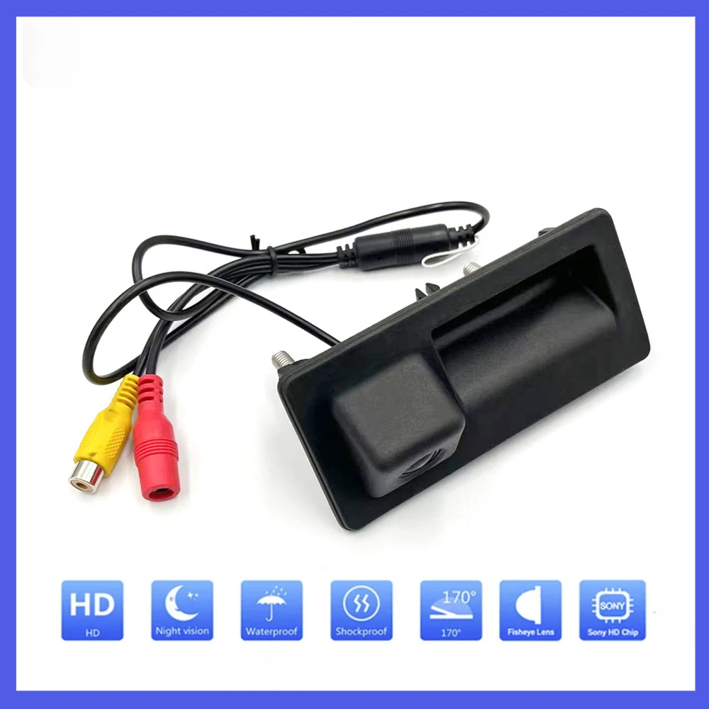 

170° Degree AHD Car Rear View Camera For Audi A3 A4 A5 A6 Q3 Q5 Q7 Monitor Waterproof Backup Night Vision HD Reverse 6M Cable