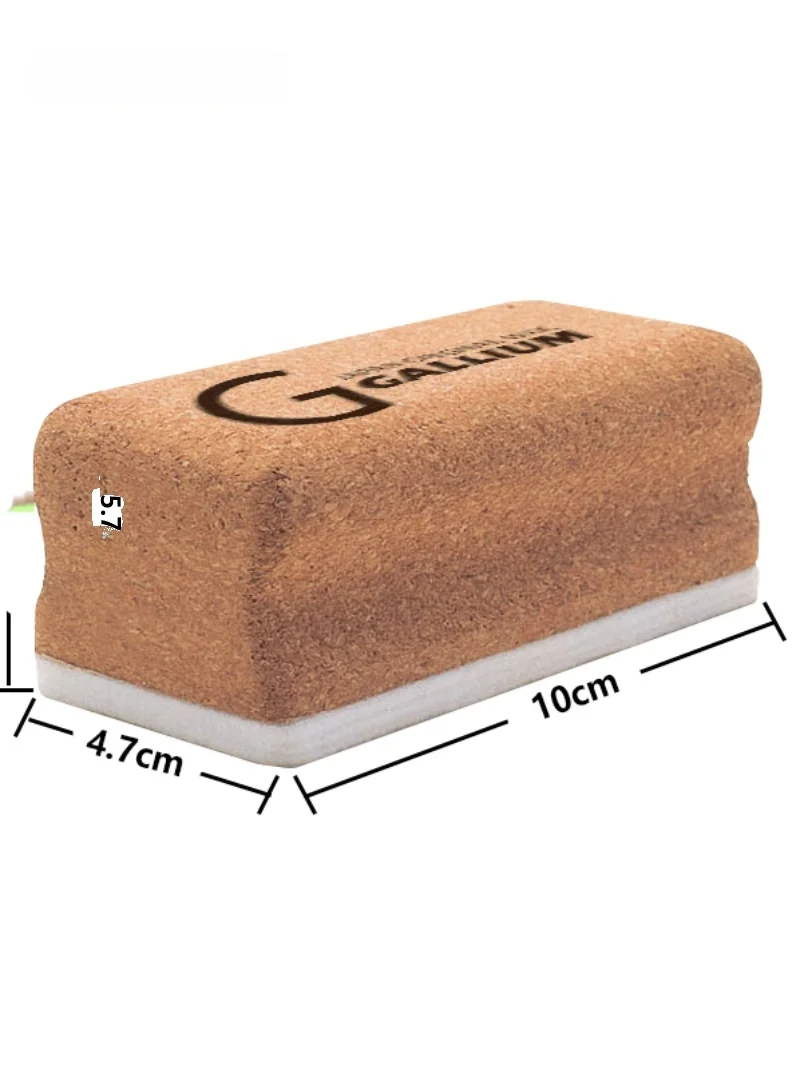 Gallium Cork Snow Waxing Tool Polishing Grinding Softwood Pressure Ski Waxing Block Outdoor Camping Travel Gear Snowboard Wax