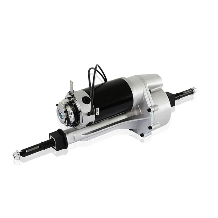 24 V 800 W elektrischer Transaxle-Gleichstrommotor, elektrischer Differentialmotor mit Bremse für Go-Kart-Achsensatz