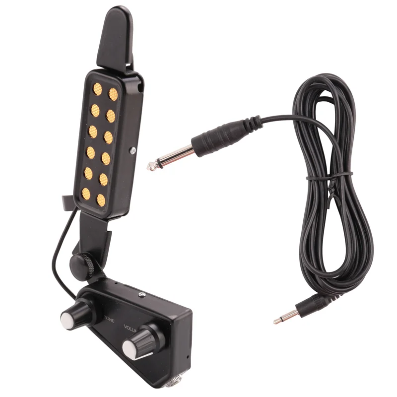 A47F-Gitar Pickup محول مغناطيسي Fader كابل الصوت أجزاء وملحقات الجيتار