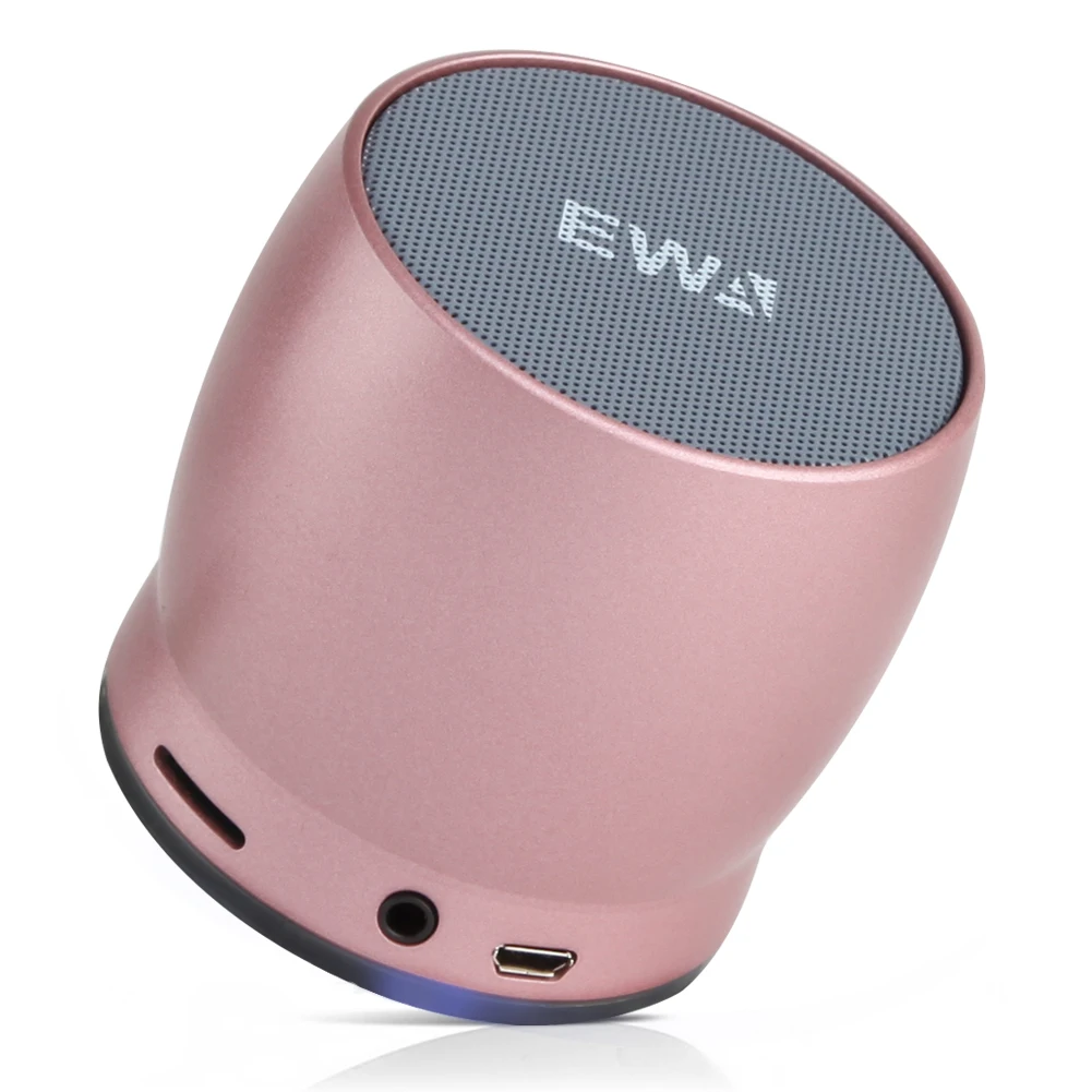 رائجة البيع EWA A150 IPX6 مقاوم للماء مكبر صوت صغير محمول BT مضخم صوت قوي للغاية مكبرات الصوت استخدام الكمبيوتر 5 واط طاقة الإخراج