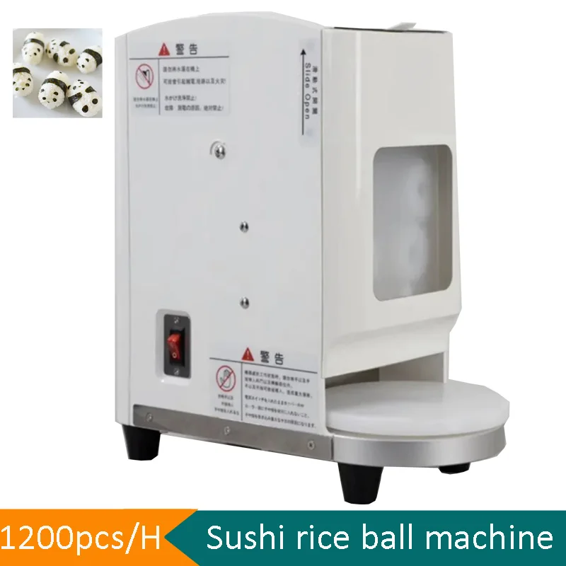 10W Commercial Electric Sushi Machine Automatic Rice Ball Making Machine Restaurant Use Sushi Rice Ball Maker Kitchen Equipment