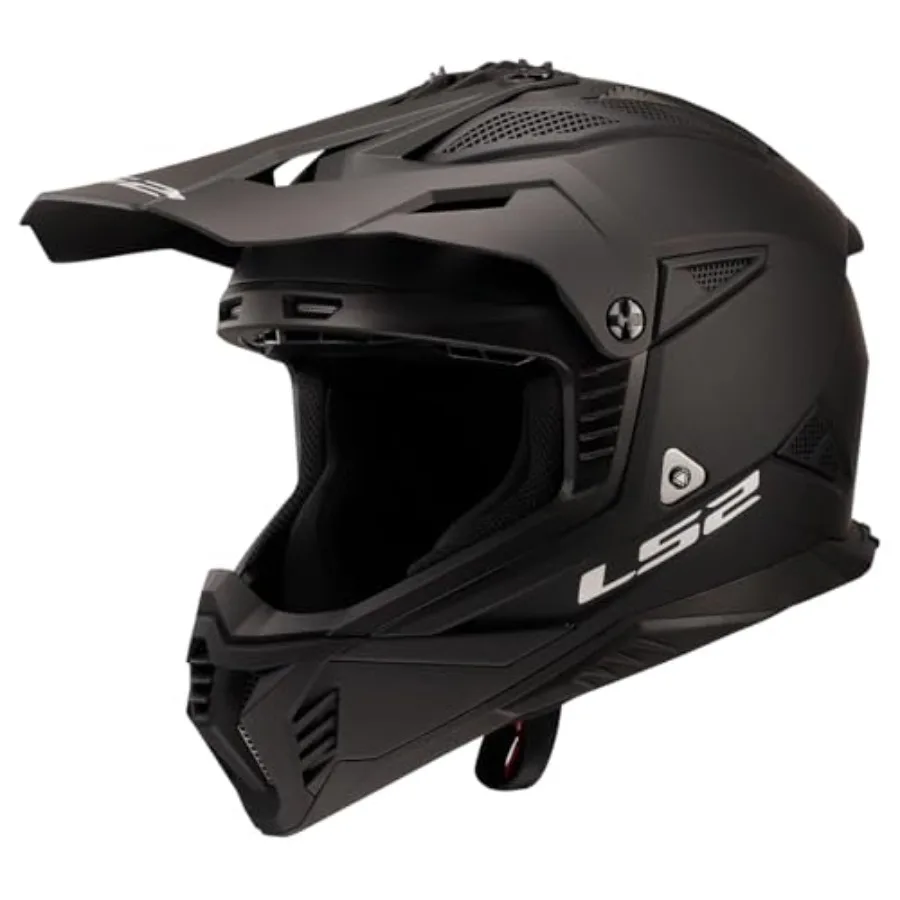 

Helmets Gate II Full Face MX Motorcycle Helmet for off-road use polycarbonate shell matte black finish lightweight and DOT-cert