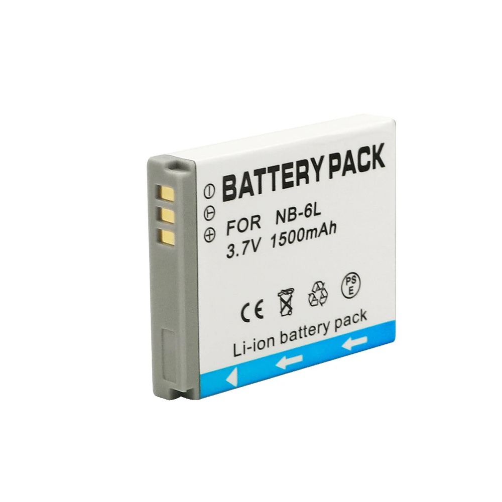 NB 6L NB6L NB-6L for Canon Power-shot IXUS 310 SX240 SX275 SX280 SX510 SX500 HS 95 D10 D20 D30 1600mAh Batteries