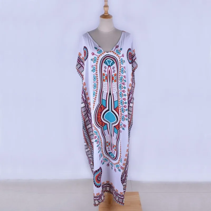 Pareo traje de baño de playa para mujer caftanes turcos traje de baño Bikini cubrir caftán suelto Maxi vestido largo ropa de playa caftán traje de baño