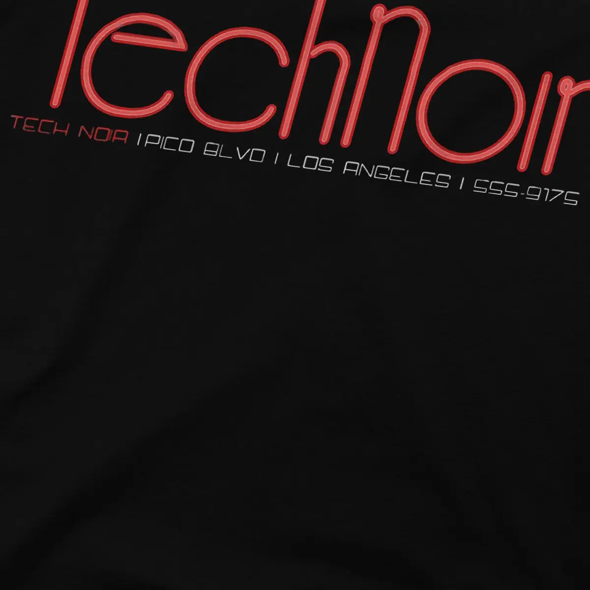 The Terminator TechNoir Los Angeles T Shirt Harajuku Fashion Men\'s Tshirt O-Neck Men Tops