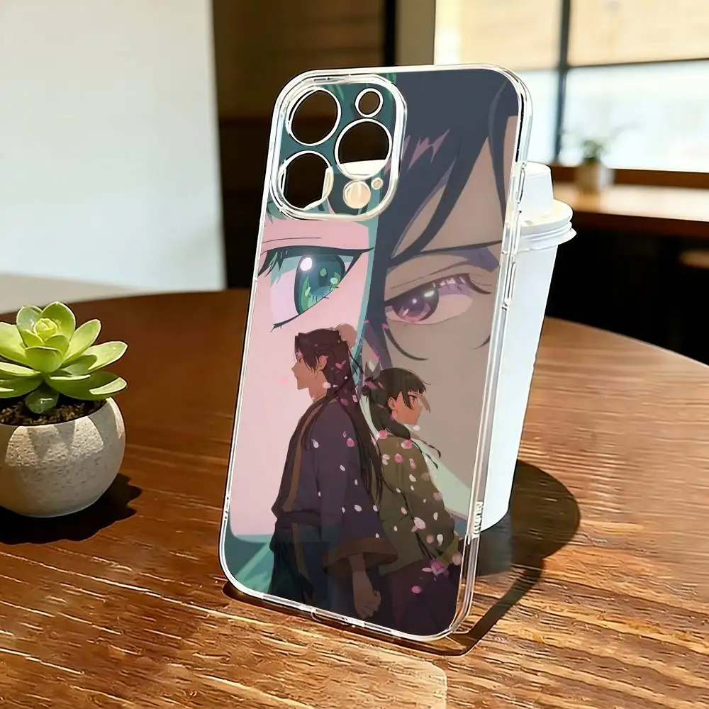 

The Apothecary Diaries Phone Case Transparent Silicone Soft For iPhone 17 16 15 14 13 12 11 Mini Pro Max Plus