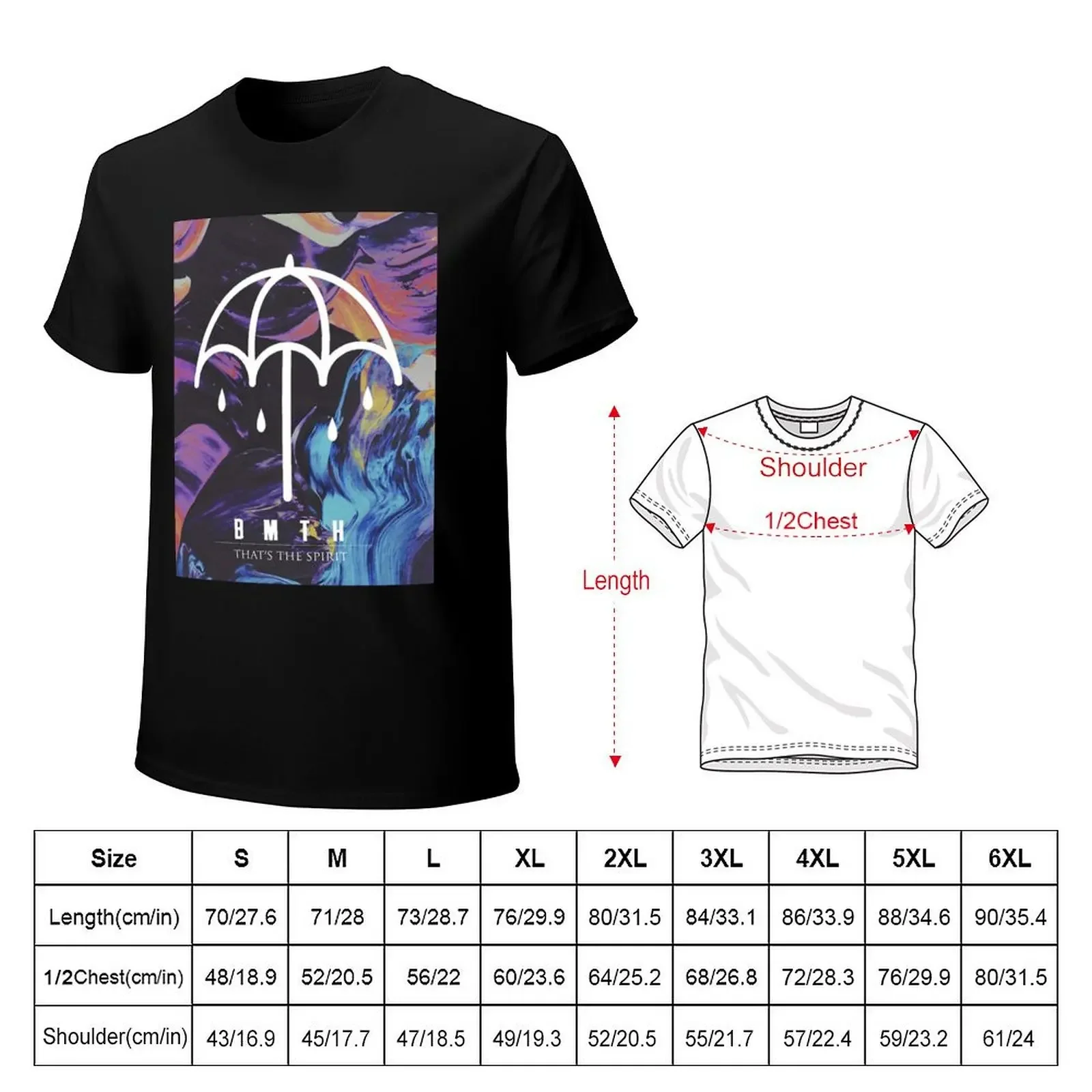 umbrella thats the spirit T-Shirt anime t shirts anime clothes mens t shirts