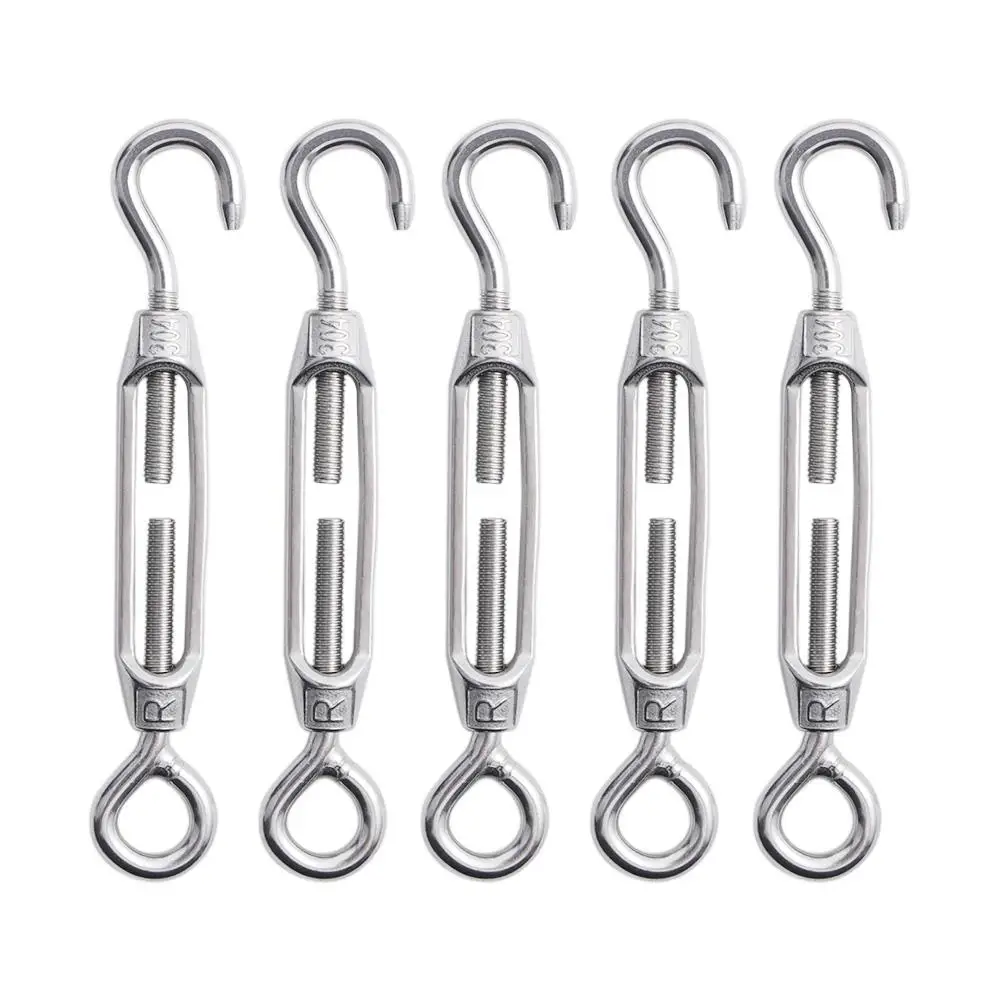 Accessories Stainless Steel Tightener Rope Turn Buckle Hook Eye Turnbuckle Stainless Steel Eye Turn Buckle Turnbuckle Bolt