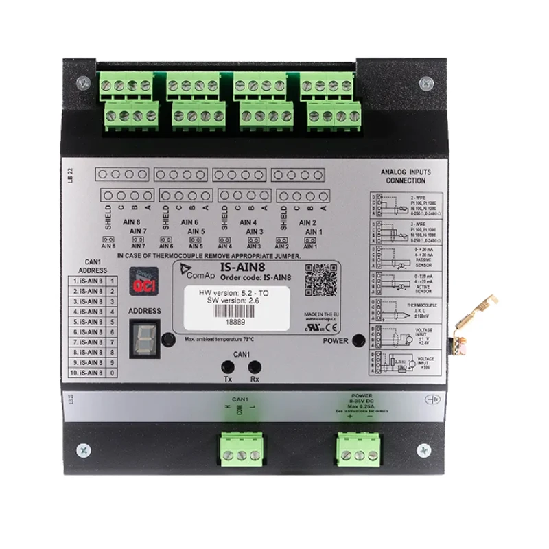 Original IS-AIN8 Analogue Input Module  Diesel Generator Set