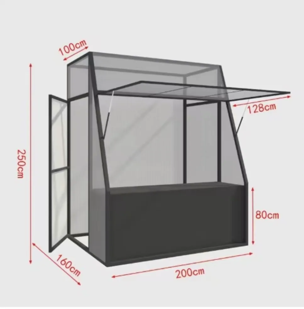 Mobile stalls, sales counters, market stands, display shelves, and showcases