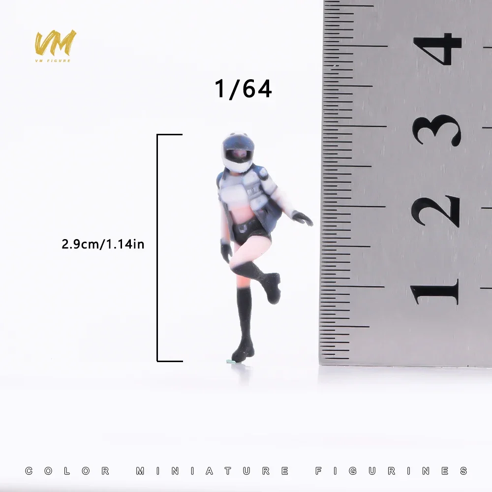 Miniaturfigur im Maßstab 1/64 Coole Business-Kleidung für junge Männer und Frauen 3D-Druck Mini-Puppe für Automodell-Dekoration und Ausstellung – Detail 22