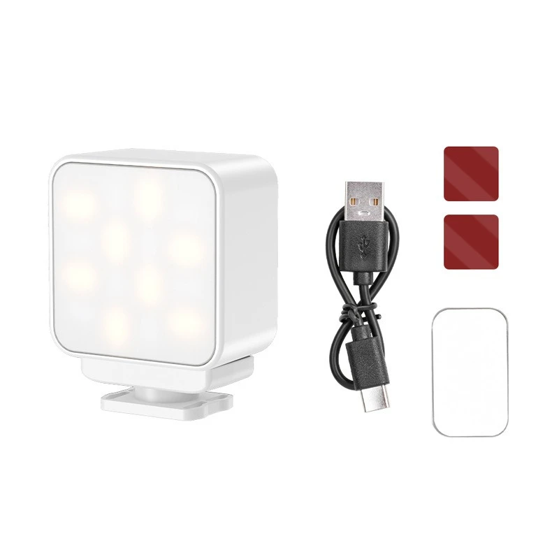 

Mini, quick release fill light for magnetic attraction, expansion