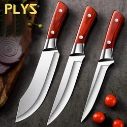 Upgrade Boning Butcher Knife Fish Slicing Peeling Paring Knife Bread Fruit Cutter Meat Cleaver Stainless Steel Kitchen