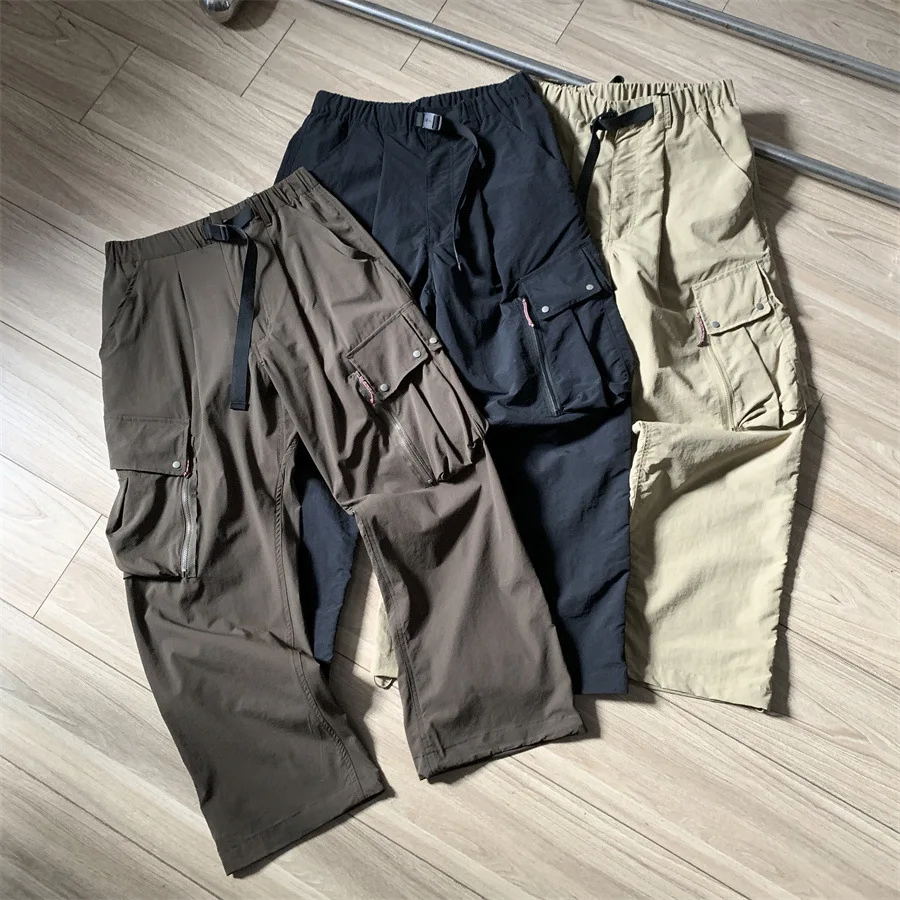 

Multi Function Pockets Nanga Casual Cargo Pants Japan Men Women Flame Retardant Wear-resistant Camping Functional Work Trousers
