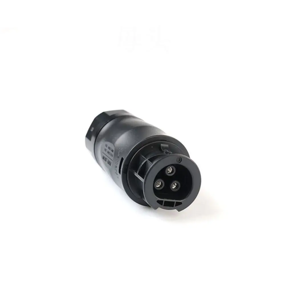 3Pin Photovoltaic Connector Waterproof High Efficiency Microinverter Adapter Screw Pressing Easy Install Field Connector