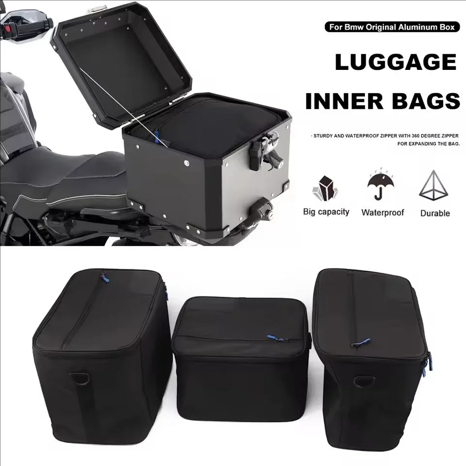 

Motorcycle Luggage Bags For BMW R1200GS LC Adventure R 1250 GS R1250GS Top Inner Bag F750 F850 GS F800GS Trunk Case Nylon Bags