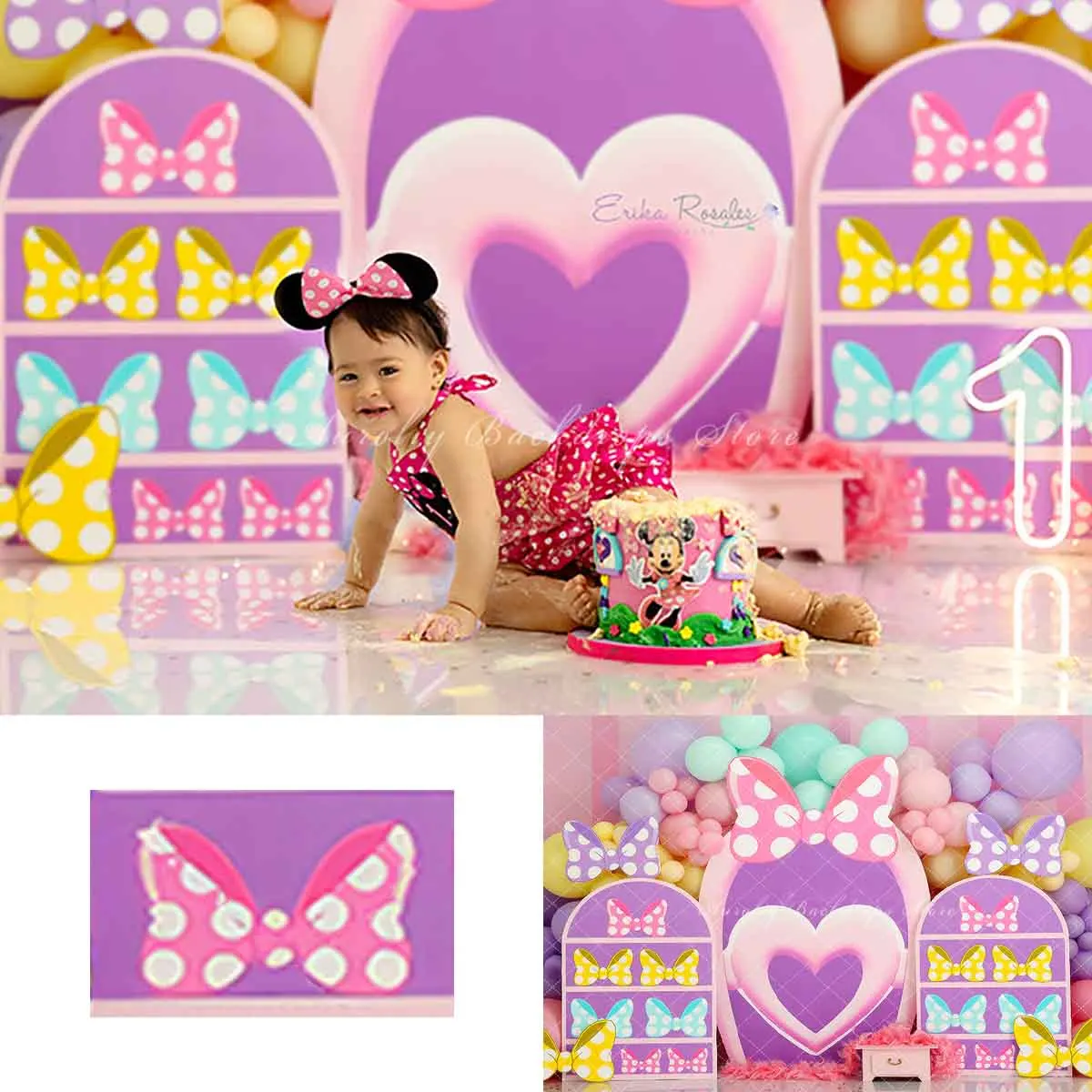 

Birthday Bowtique Backgrounds Cake Smash Kids Adult Photography Props Child Baby Decors Princess wardrobe Photo Backdrops