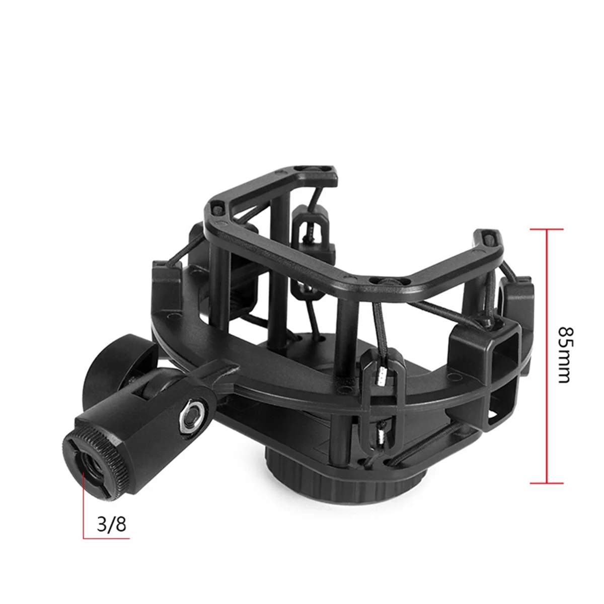 Soporte de choque para micrófono, soporte de grabación, transmisión en vivo, lemitz LCT-240