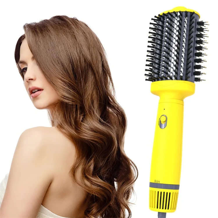 Professional Manufacturer Supply Round Rotating Volumizer Styler Hot Air Hair Brush Blow Dryer