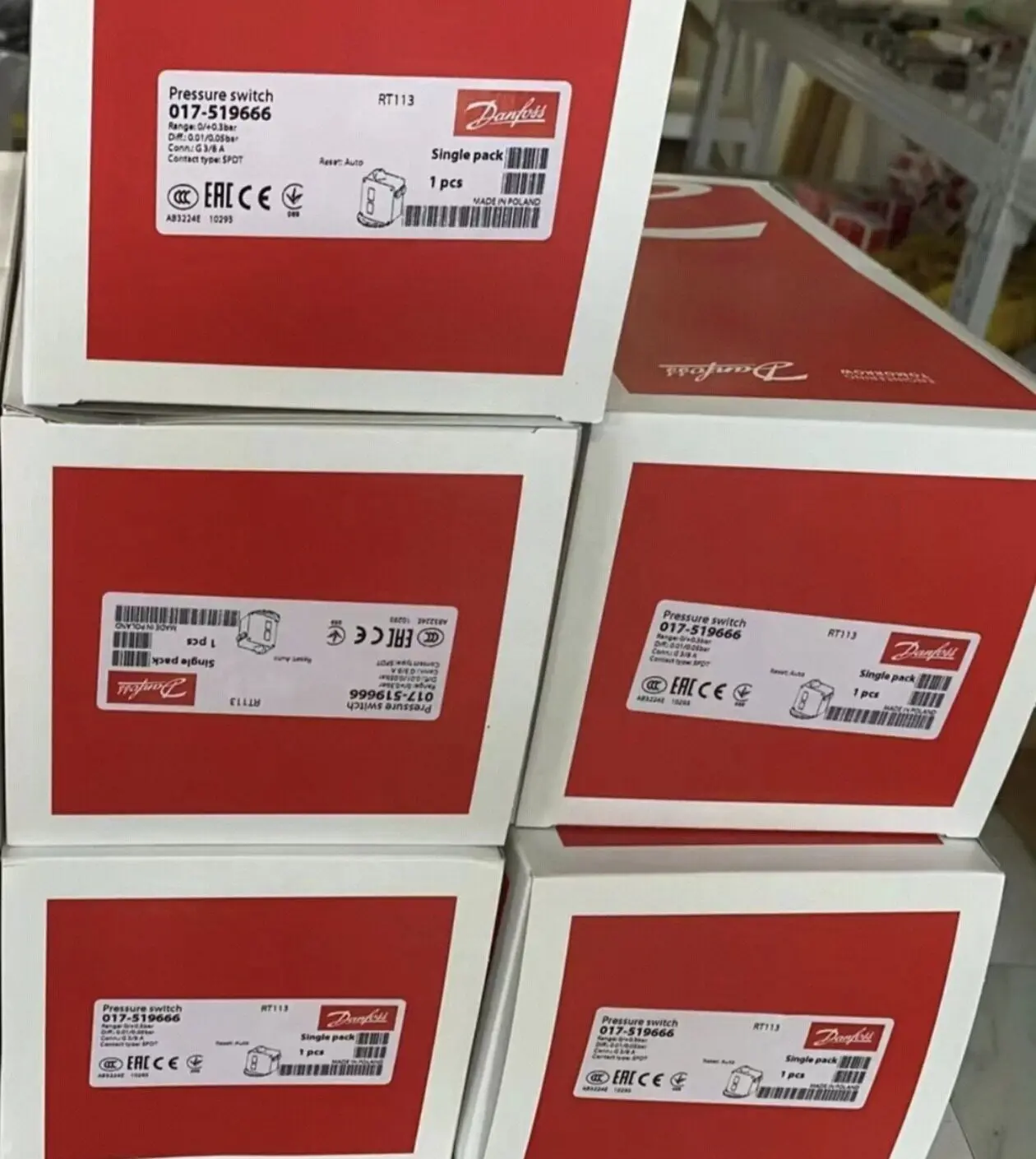 

RT113 017-519666 New original genuine pressurein stock