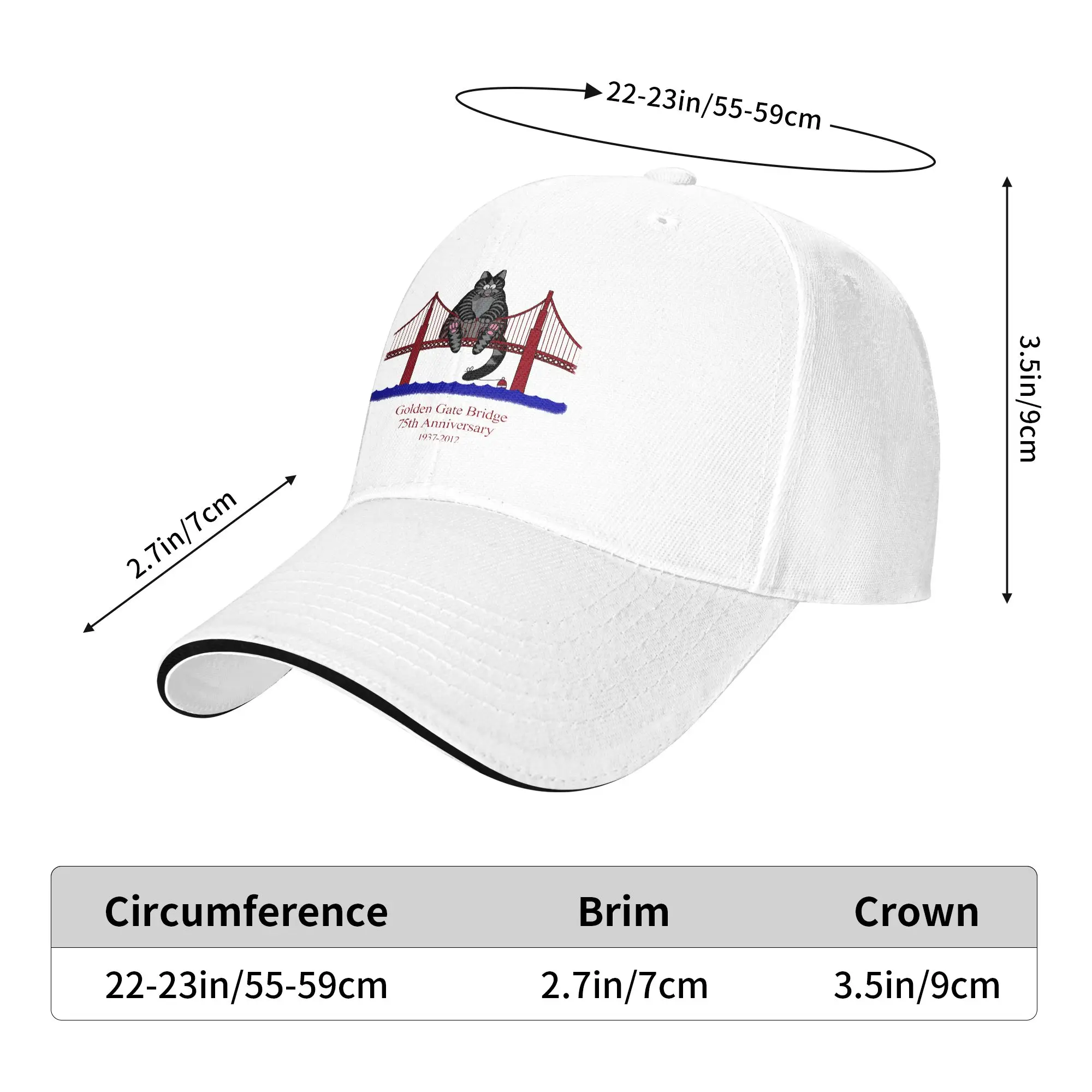 Ryan Gosling Cat Golden Gate Bridge Cat Sun Baseball Cap Project Hail Mary Summer Casual Trucker Hat For Women Men Baseball Caps