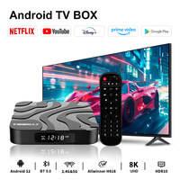 T95 MAX Tv Box Android 12 Allwinner H618 Quad Core 8K HDR 8GB /16GB/32GB/64GB Wifi Bluetooth 5.0  Media Player Smart Set Top Box