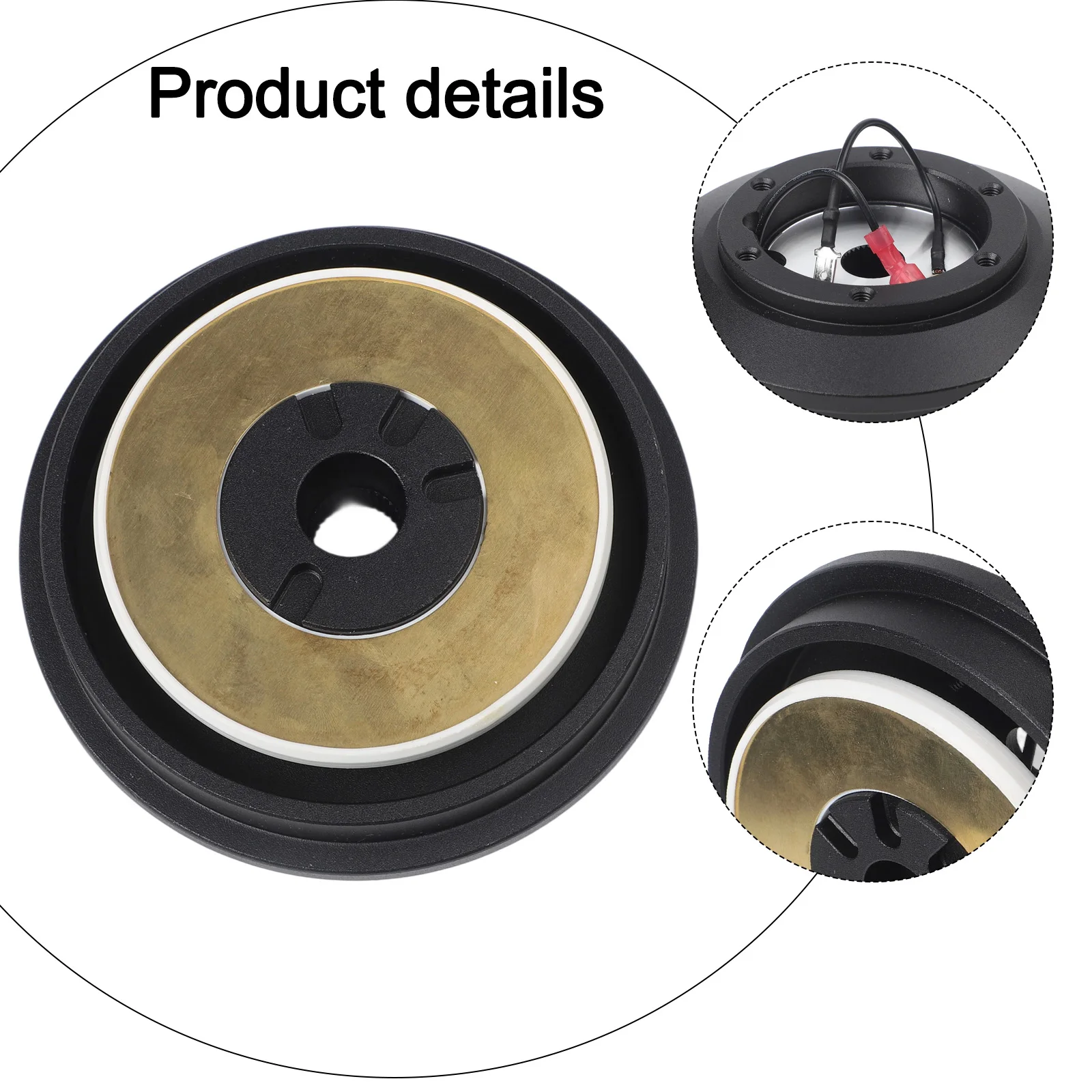 Performance Steering Short Hub Kit 14*14*6 Easy Installation Kit DIY Installation Kit Direct Steering Connection
