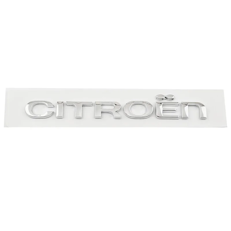 Insignia de emblema para maletero trasero de coche, calcomanía decorativa para logotipo de Citroen C5, pegatinas de automóvil, accesorios de modificación