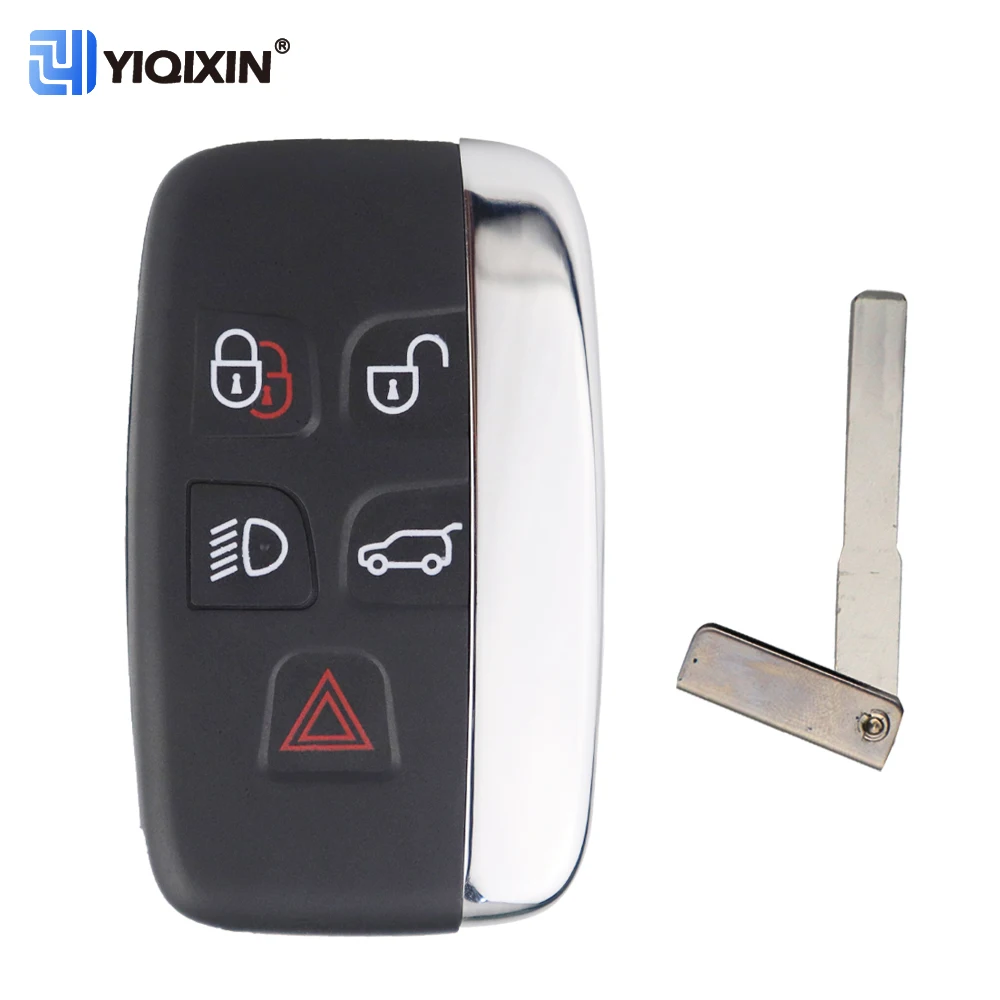 Remote Car Key Shell For Land Rover Range Rover Sport Evoque Discovery 4 5 Freelander Key Case For Jaguar F-Pace F-Type XE XF XJ