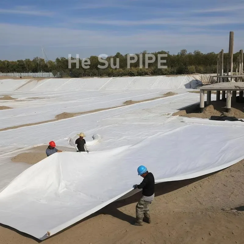 

【Best-selling】PET/ PP Manufacturer 150 Gram 200 Nonwoven Fabric 120g 800g Black/white Geotextile Membrane Non Woven Geotextiles