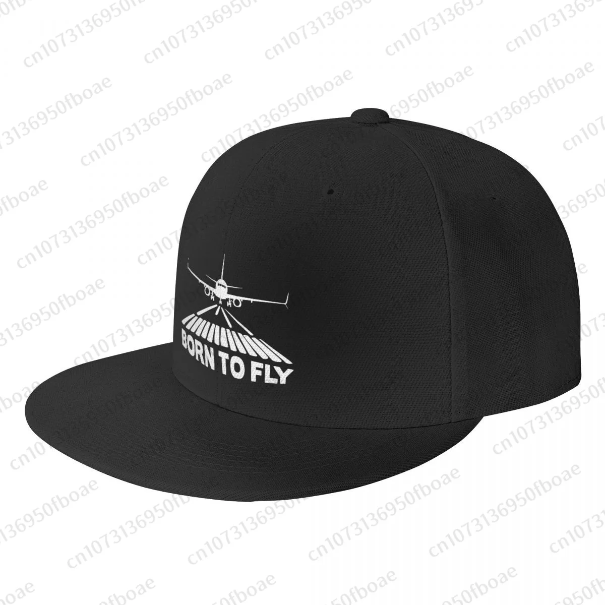 Born To Fly Airplane Hip Hop Baseball Caps Fashionable Outdoor Hat Running Adult Men Women Flat Hats