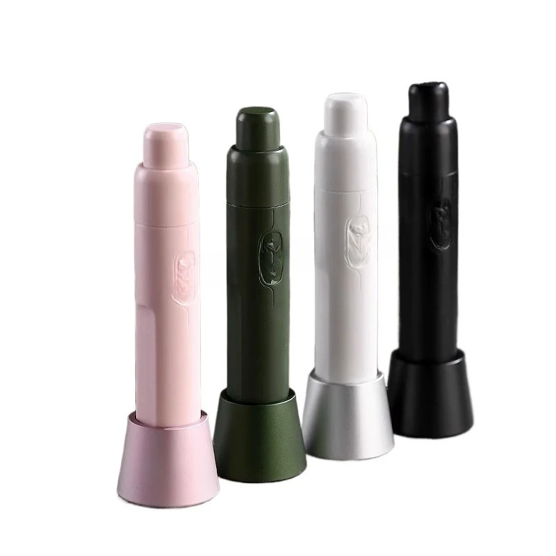 

Telescopic magnetic suction stainless steel cloth powder needle coffee loose powder cloth evenly stir