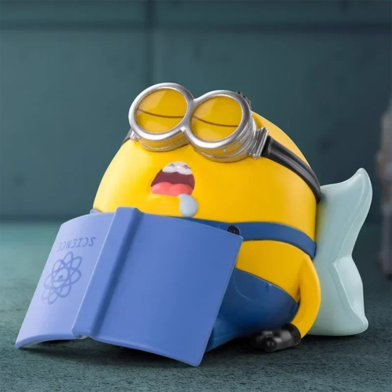 

POP MART Миньоны Ленивый каждый день Серия Слепая коробка Коробка-сюрприз Оригинальная фигурка Мультяшная модель Mystery Box Коллекция для девочек