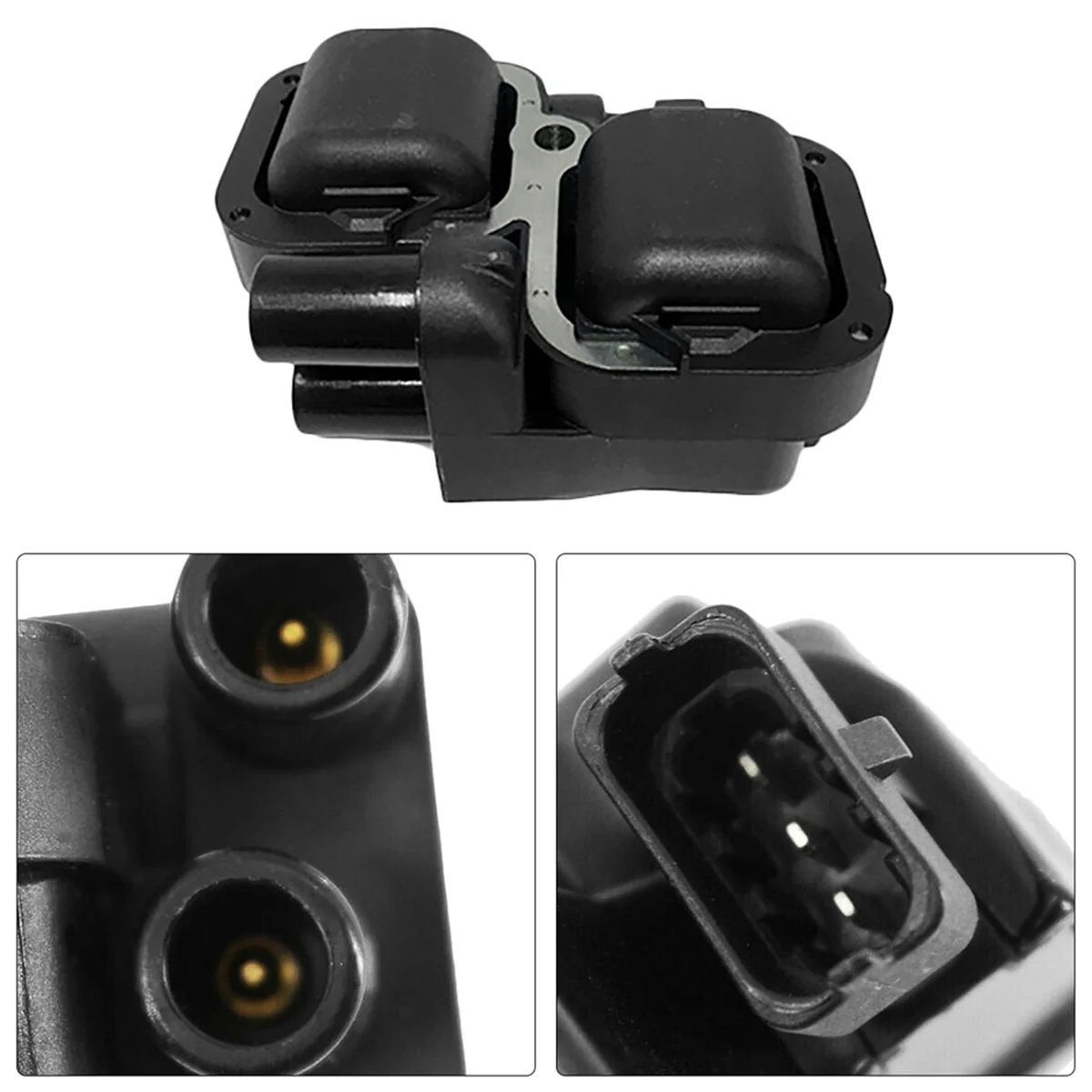 6 Pcs Car Ignition Coil High Voltage Package for A//E/R/M/S/G-CLASS CLK SL SLR 0001587303