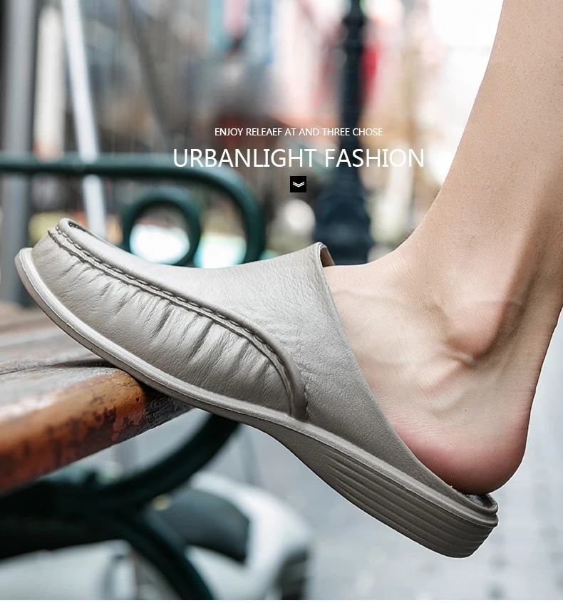 Sandalias de playa de verano para hombre, zuecos de jardín informales Unisex, sandalias cruzadas con punta ancha para exteriores, zapatillas de ducha de casa antideslizantes