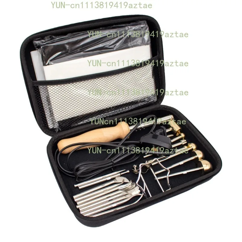 17-Heads Electric Fabric Flower Maker, Artificial Flower Ironing Molding Machine, DIY Fake Flower Production Tool Kit