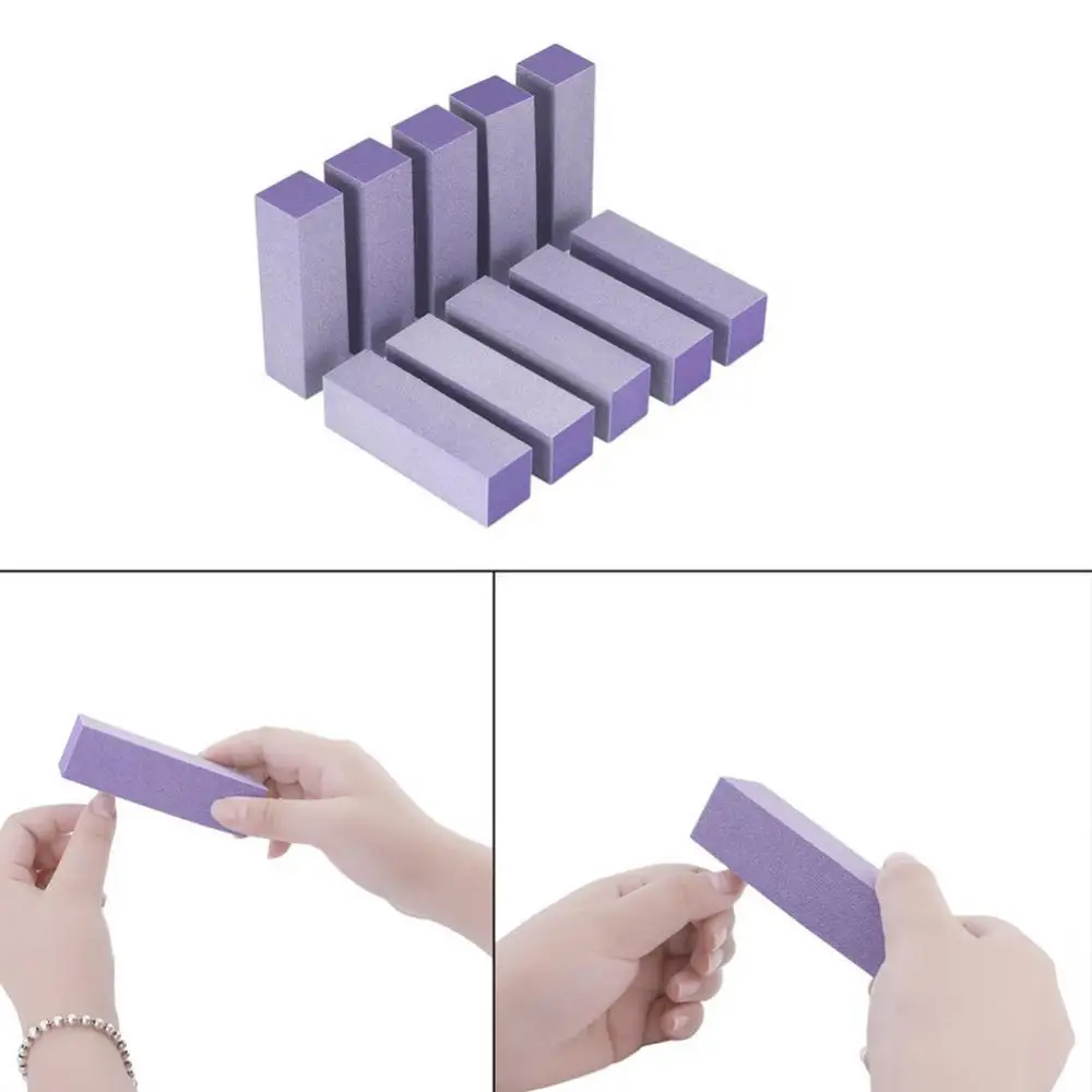 

HOT SALE 10 Pcs Buffer Buffing Sanding Files Manicure Polish Tool Nail Art File Blocks