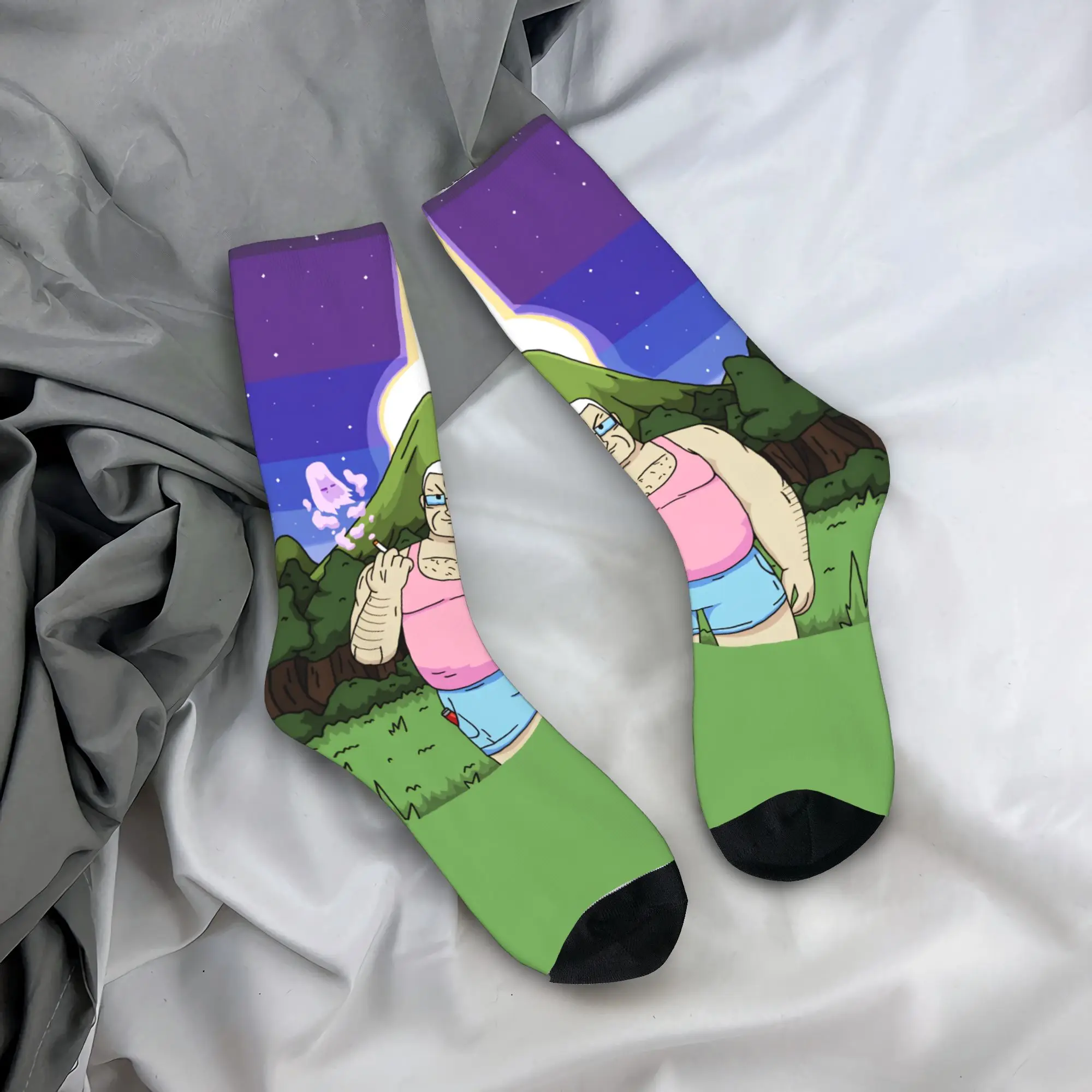 

Cartoon The Big Lez show Socks Autumn Stockings Trendy Men Breathable Socks Pattern Running Sports Anti Bacterial Socks