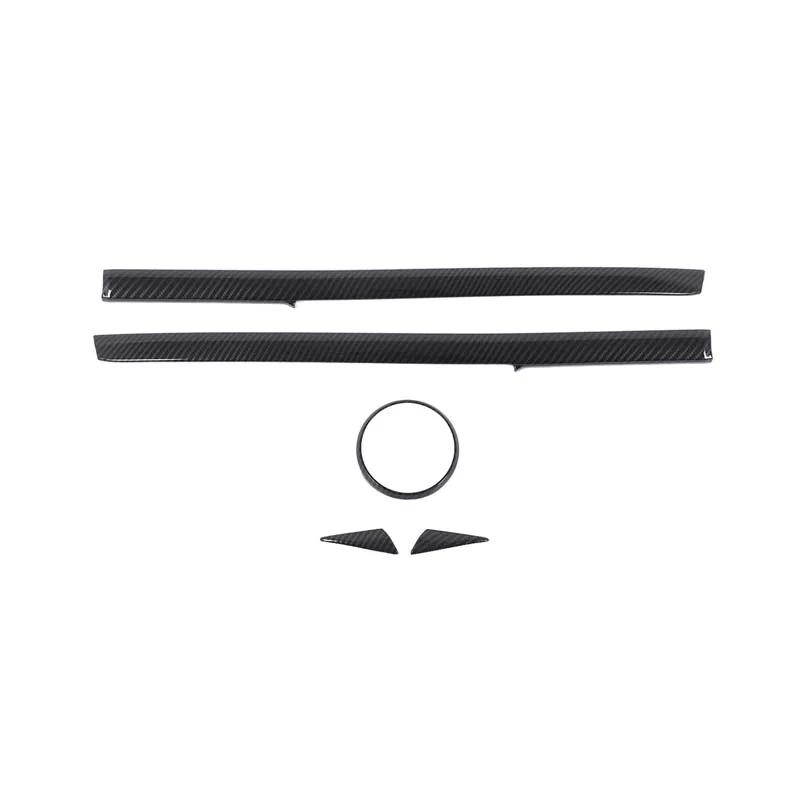 

For the rear marking trim of 2020+ BMW 2 Series 4-door version, bright strips at the rear marking position, carbon fiber pattern