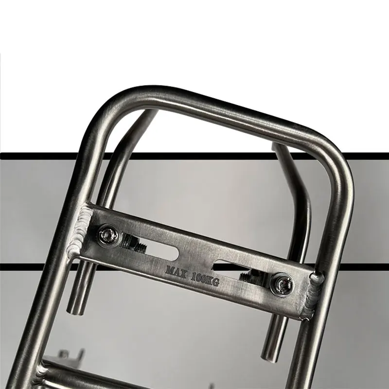 Titanium Gr9 Rear Luggage Rack, Child Seat, Road Bicycle, Bike Accessories, Cycling Parts