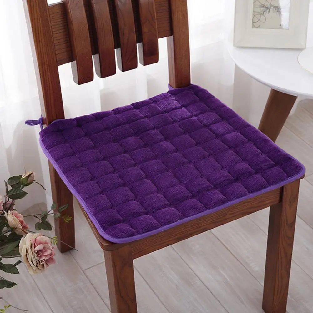 Cuscino per sedile pratico cuscino per sedia morbida a quadri 40cm/45cm tappetino per cuscino per sedia 40cm/45cm cuscino per sedia antiscivolo per cucina