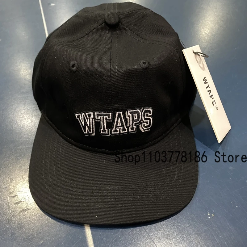 New WTAPS Baseball Cap High Quality Comfortable Sunscreen Flat Brim Cap All Seasons All-match Men Women Daily Wtaps Hats