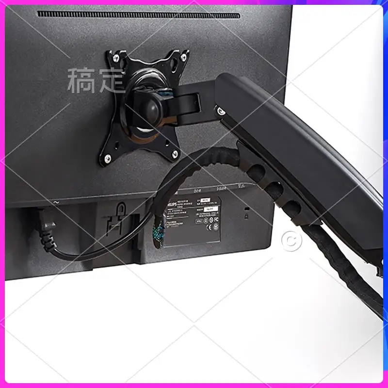 

AP-F80 Desktop Spring Monitor Arm 17-32" LCD LED Monitor Holder Mount Arm Full Motion Display Stand Loading 2-9 Kgs A
