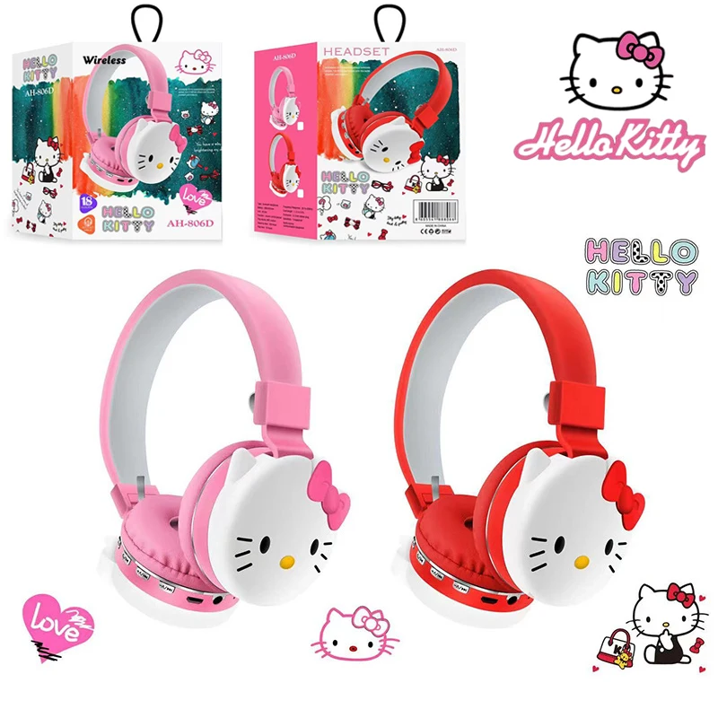 

Bluetooth-гарнитура Sanrio Kawaii Hello Kitty с креплением на голову