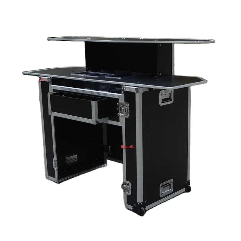 

TourGo Customized Mobile Bar Counter Table Flight Road Case