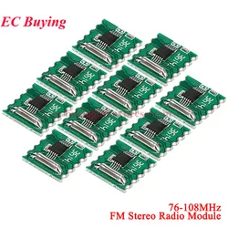 1Pc-10Pcs FM Stereo Radio Module RDA5807M Wireless Module RRD-102V2.0 76-108MHz 2.7V-3.6V Low Power Consumption For Arduino