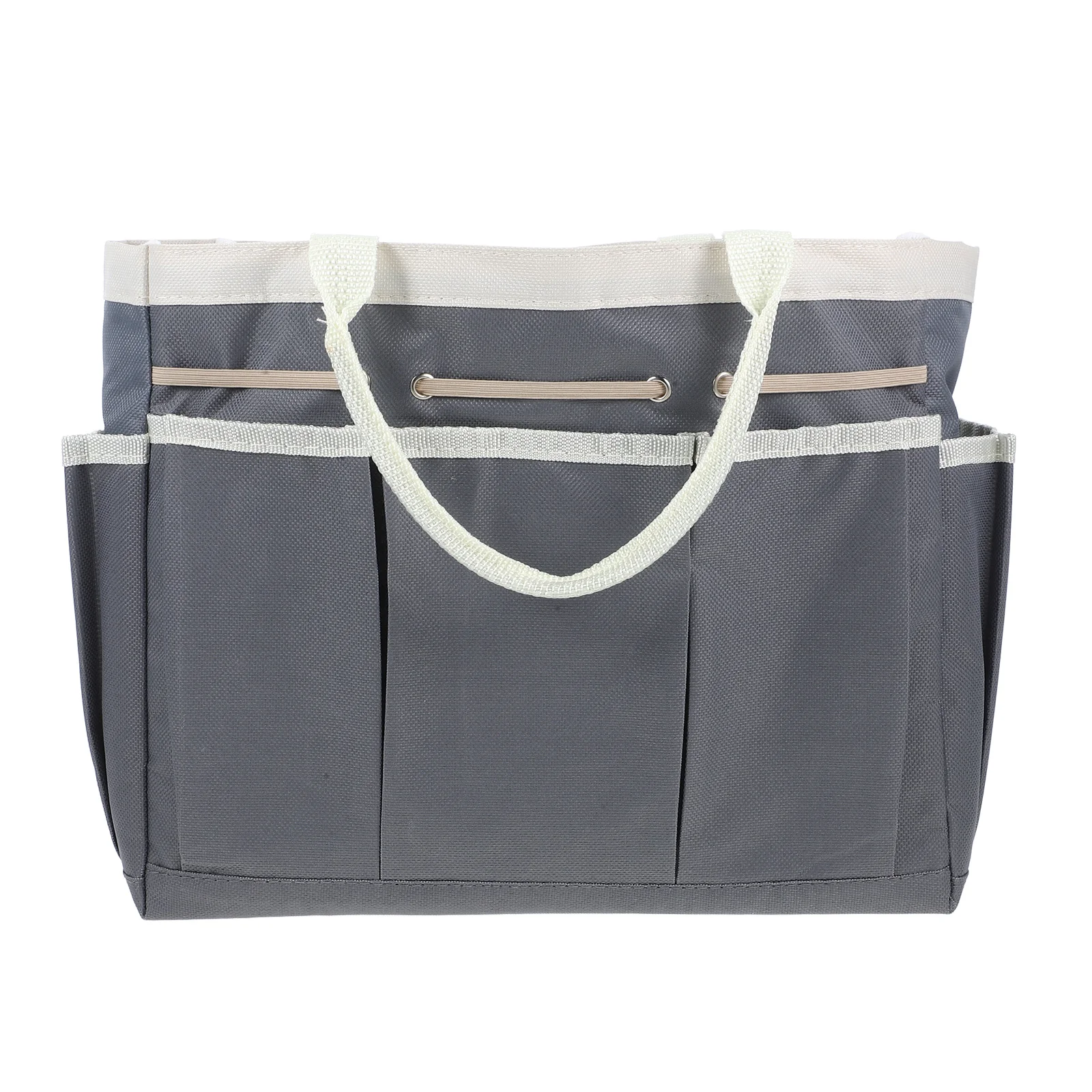 

Garden Tool Storage Bag 600D Oxford Cloth Waterproof Large Capacity Multifunctional Compartments Outdoor Home Use Tote