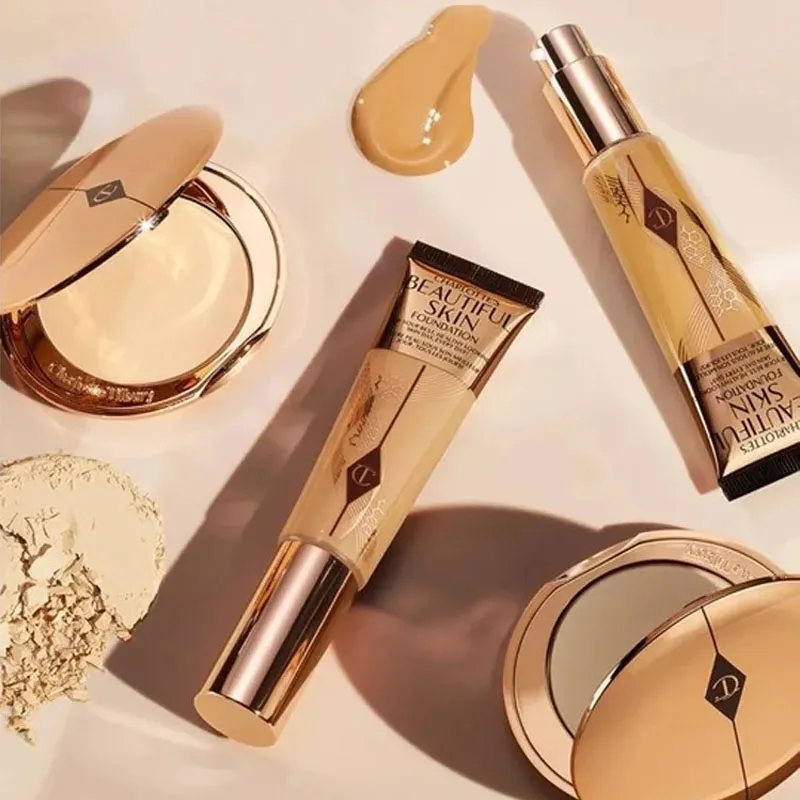 CT Brand Beautiful Skin Foundation Healthy-looking Natural Radiant Glow Airbrush Flawless Finish Makeup Powder Soft Focus Effect