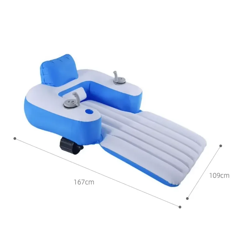 Electric PVC Material Floating Chair Propeller Inflatable Water Amusement Facility Ring Swimming Pool Use Indoor/Outdoor